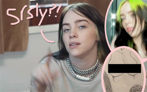 billy ilish nude|Billie Eilish shares secret talent of drawing naked bodies